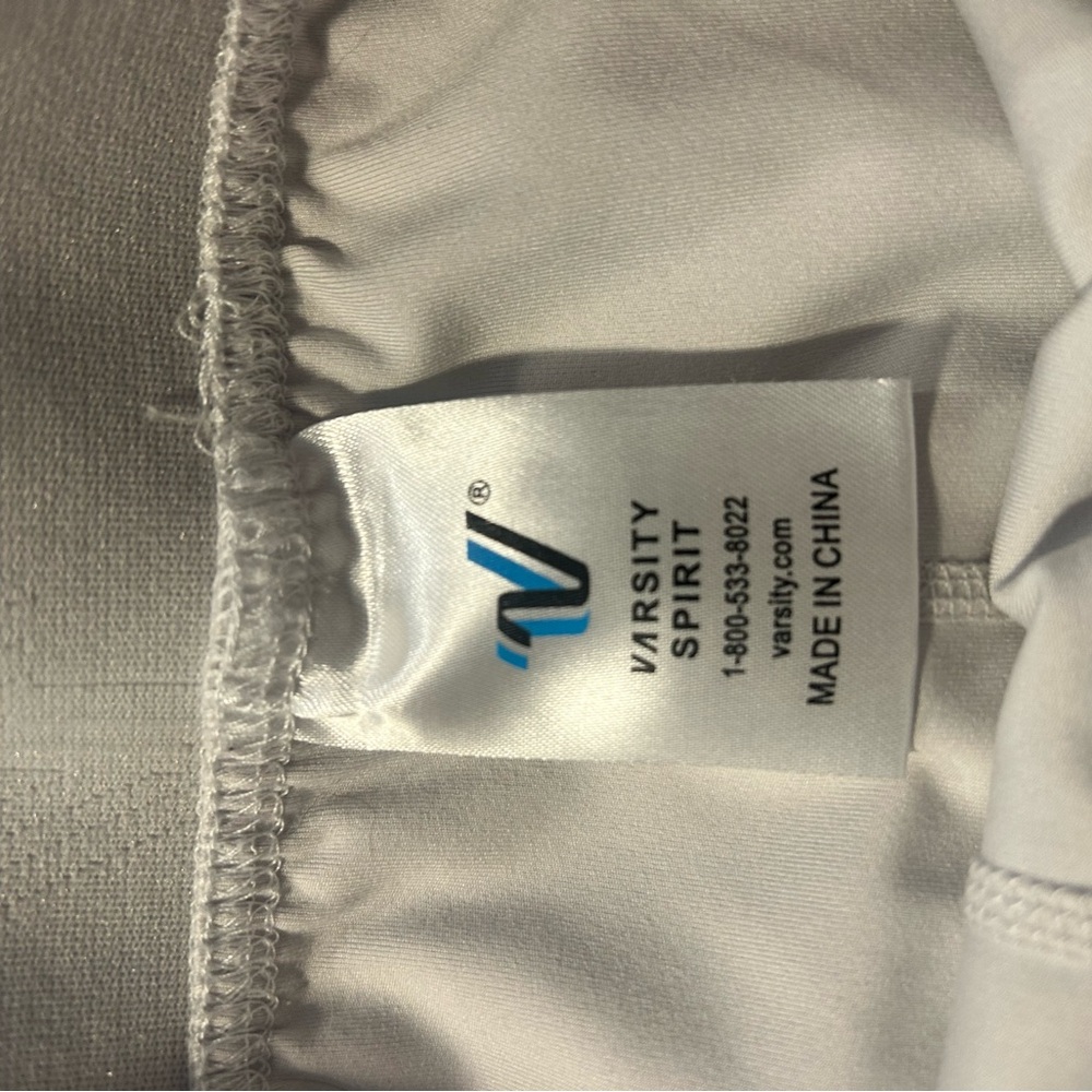 Varsity White Skirt - Picture 4 of 6